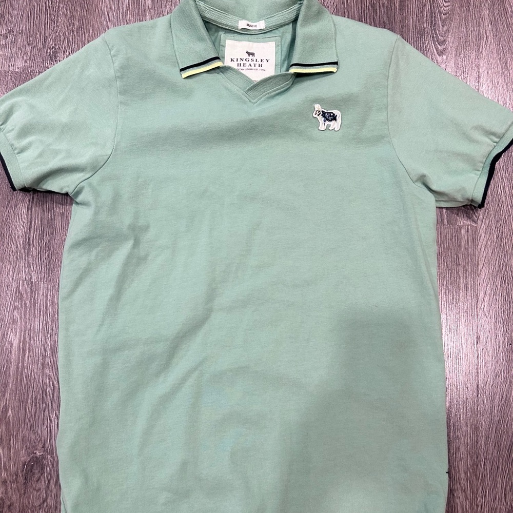 Kingsley Heath Green Polo Shirt